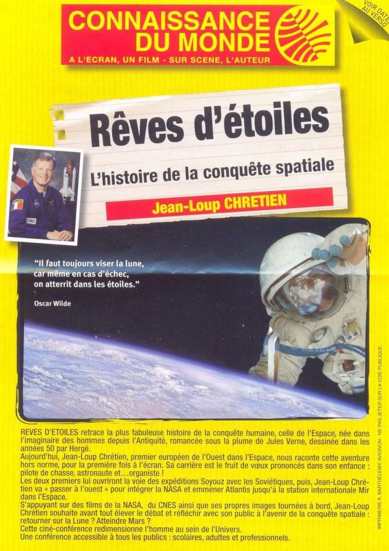 Jean-Loup Chrétien - 1er Français dans l'espace Connai10