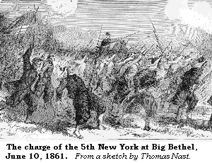 Le 10 Juin 1861: Bataille de Big Bethel 5the10