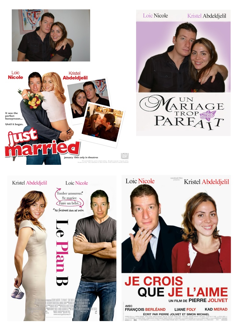 affiche de film personnalisée  sur theme mariage - Page 3 Charlo11