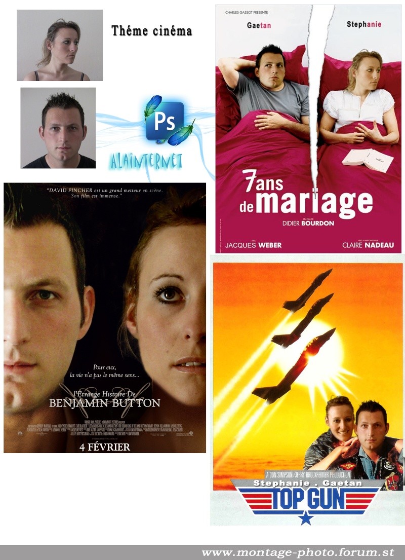 affiche de film personnalisée  sur theme mariage - Page 3 Cinema10