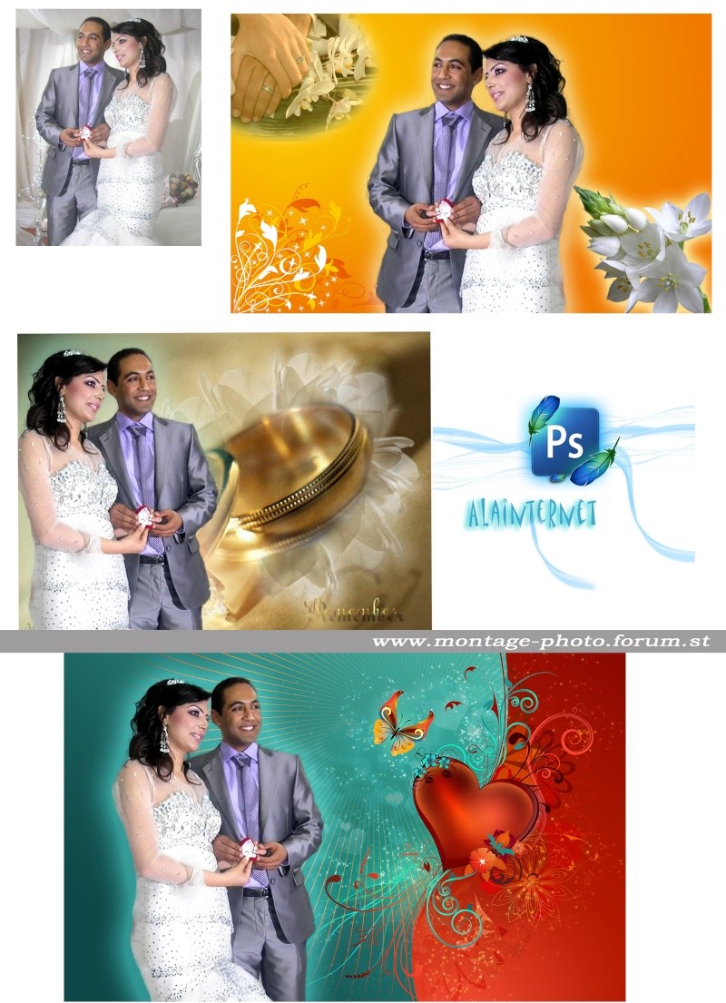affiche de film personnalisée  sur theme mariage - Page 3 Mariaa10