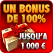 100% de bonus jusqu’à 1 000 € avec Poker 83 5510