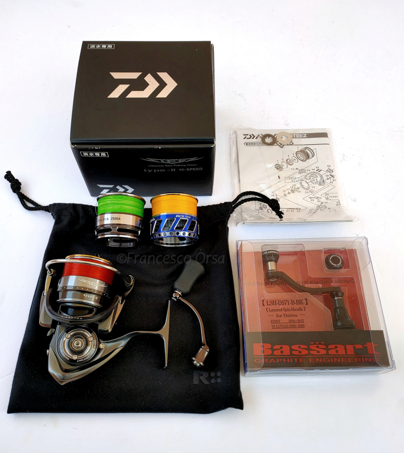 [VENDO]Daiwa Steez Type II Hi-Speed + Kit Bassart + 2 bobine Img20279