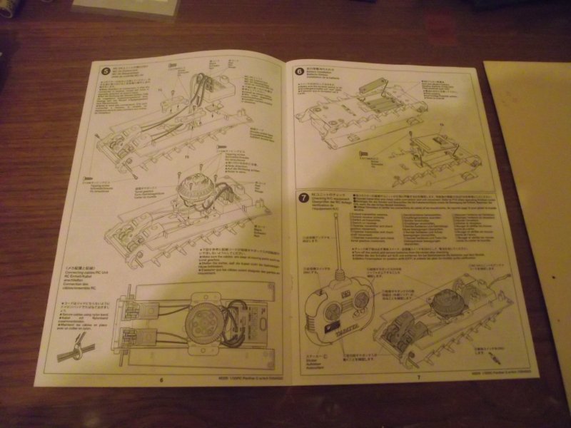 TAMIYA 1:35 Panther Typ G Späte Version Bild_020