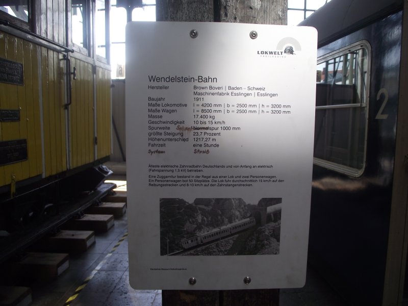Wendelsteinbahn Lokwe336