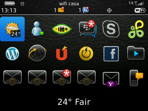 Tema OS 6. Para Blackberry 95xx Captur14
