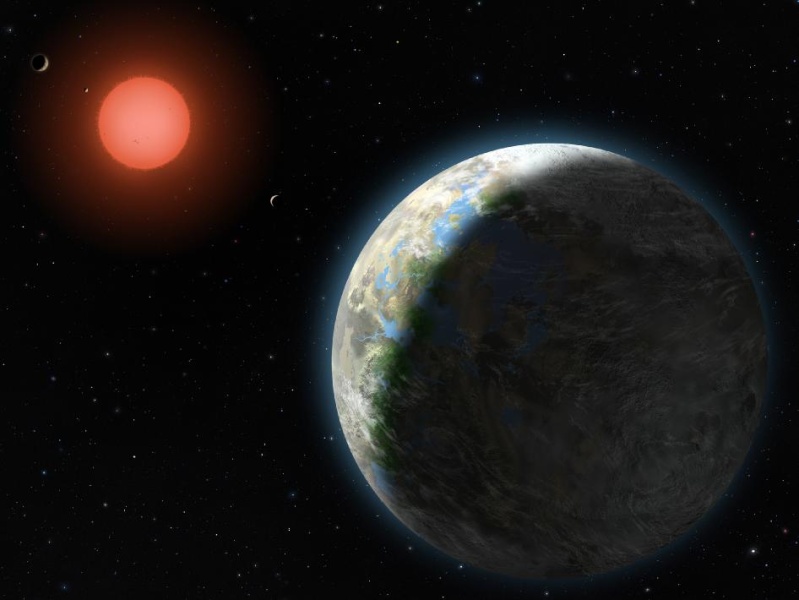 اكتشاف كوكب جديد تتوفر على سطحه إمكانية الحياة Ouooou10