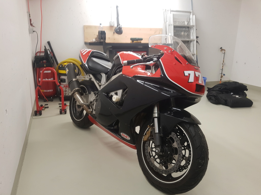 CBR 929 pour la piste ! 20181211