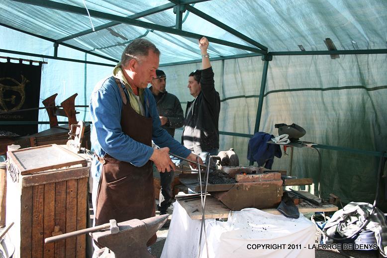 15eme fête de la forge à St. Martin la Plaine Pascal10