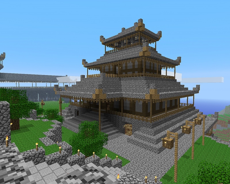 Plans, Tutorials, Skins and Amazing Creations Pagoda10