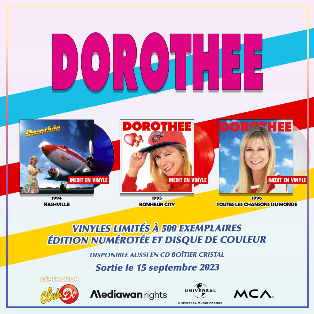 ► Les prochaines sorties discographiques de Dorothée ♫ - Page 9 Doroth11