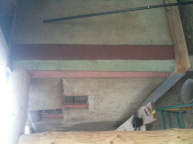 Participez à une maison paille hexagonale av toit mandala Img_0312