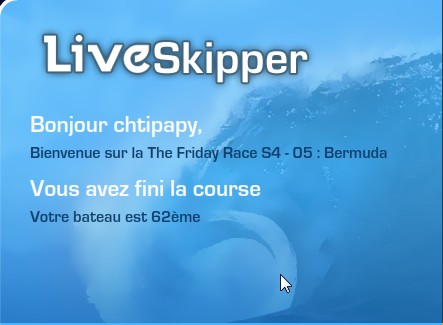 LIVESKIPPER - FRIDAY, ETAPE 5 Friday10