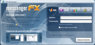 Messenger FX, Conectate sin Descargar Messen10