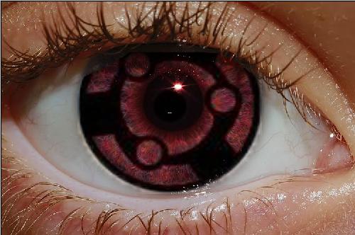 Ojo Sharingan Photoshop 610