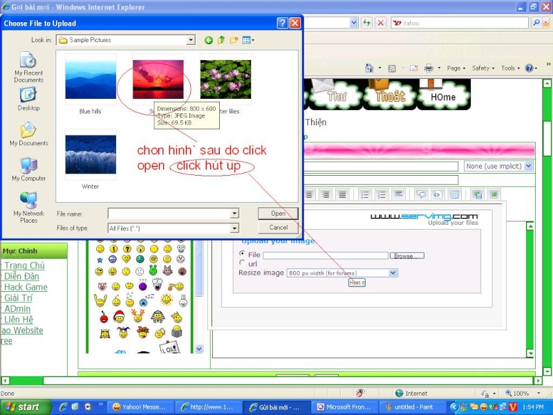 Hướng Dẫn Up Hình Lên Fourum Untitl12