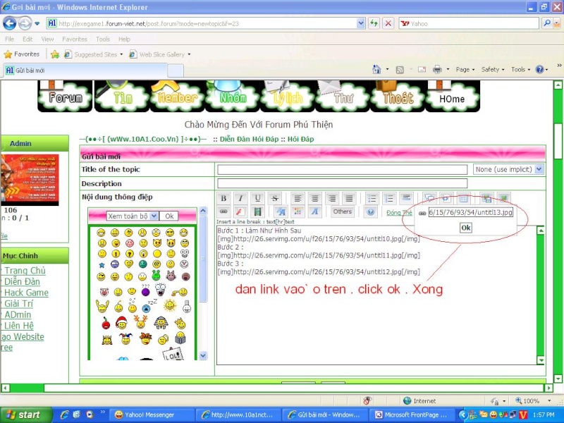 Hướng Dẫn Up Hình Lên Fourum Untitl14