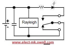 LED alternator using relay and capacitor Relay_11