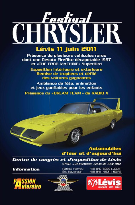 Festival Chrysler a Levis  H10