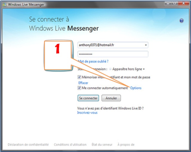 Comment désactivé Windows Live Messenger au démarrage de votre  ordinateur Msn310