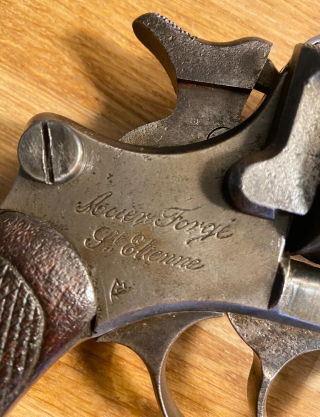 Revolver 1892 civil Lamure & Gidrol étrange  74369410