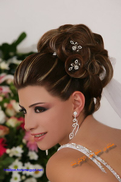 اجمل تسريحة شعر للعروسة 2012 1110
