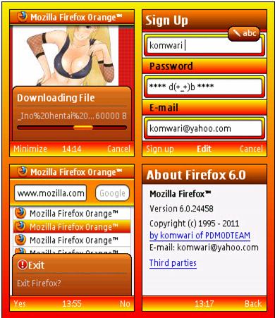 Mozilla Firefox Independent OM6 (Bagong bago!) 210