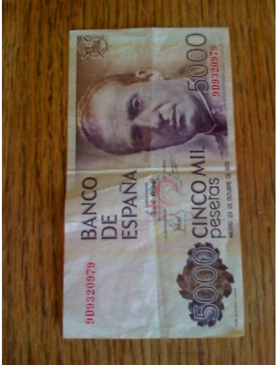 Billet de 5000 pesetas Mithon11