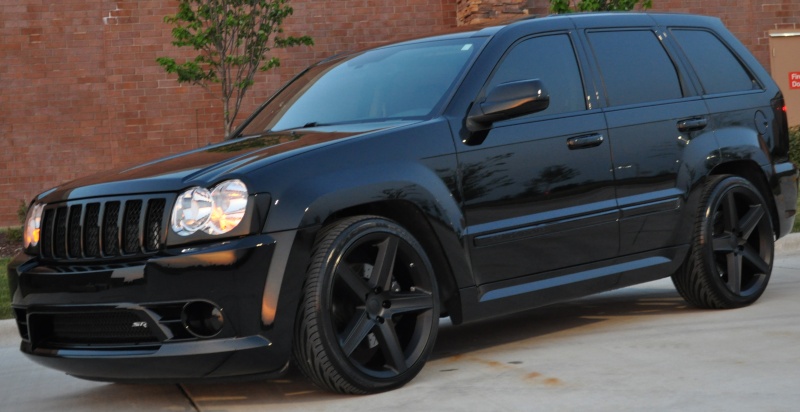 Jeep Grand Cherokee черный тонированный
