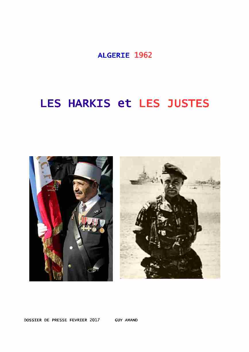 LES HARKIS ET LES JUSTES Harkis80