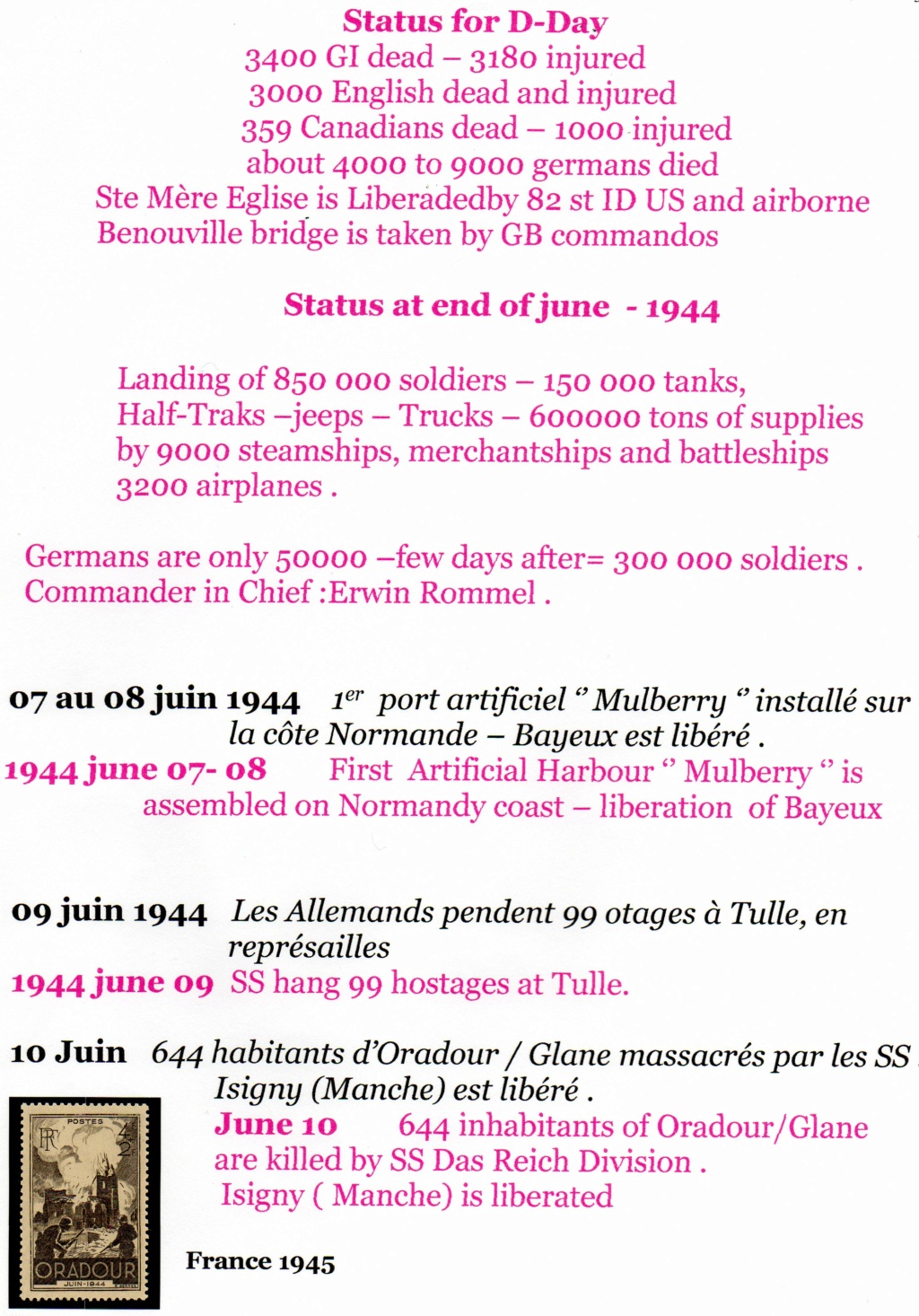 LIBERATION DE PUTANGES AOÛT 44 ET W.WAR II Europe only - Page 3 Page_314