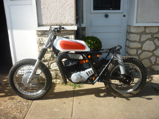 Yamaha 250 dtmx flat track ou scrambler P1170130