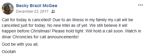 Becky McGee/Oootah - Failed RV Predictions!  10/28/18 2018-350