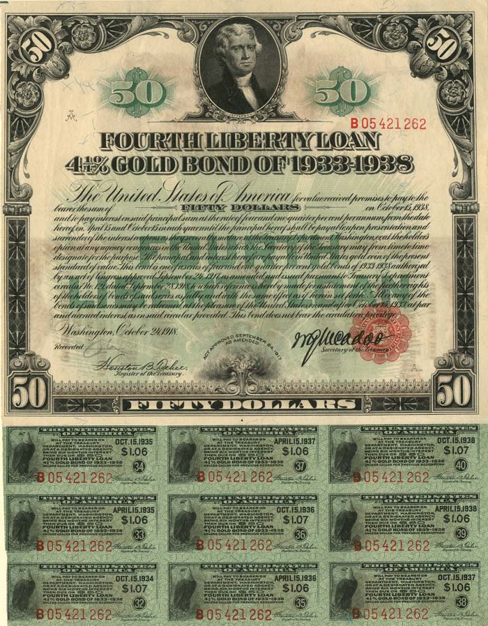 U.S. Treasury Notes and Bonds. 50_dol14