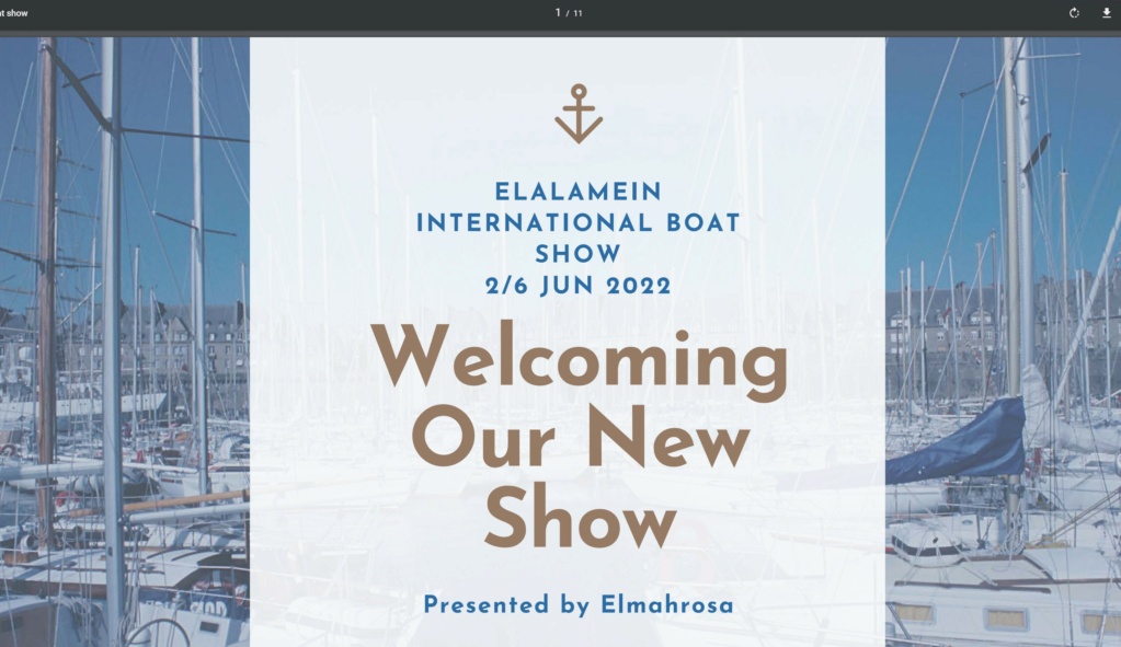 WELCOME TO EGYPT    International Yacht and Boat Show 54656510