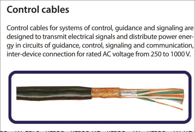 Power cables  for Refinery  and GAS company   P5555518