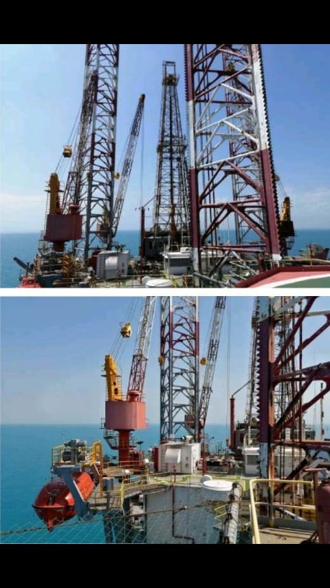 Offer I have for sale this oil rig in the Gulf of Mexico for an excellent price in excellent condition for someone who is interested. Whats218