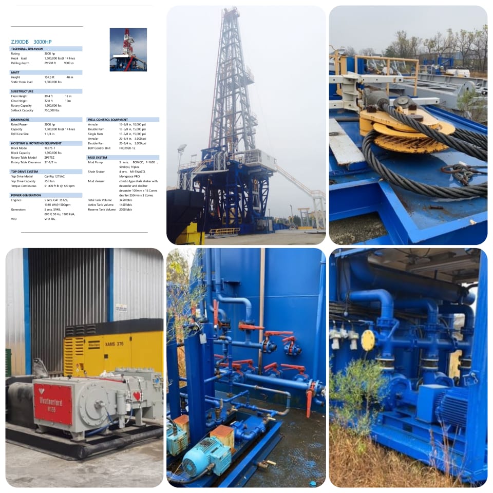 Buyer for used second hand Semi Sub Drilling rig Whats334