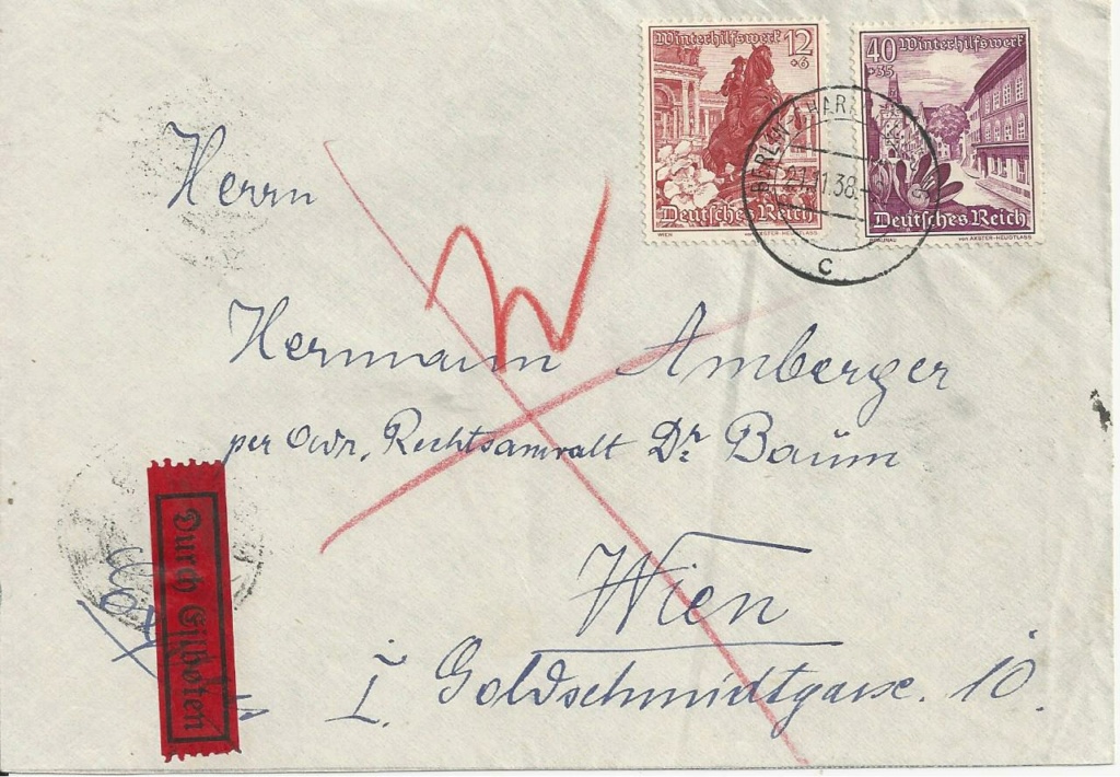 Osterreich - Österreichische Rohrpost der 1. Republik Bild1166