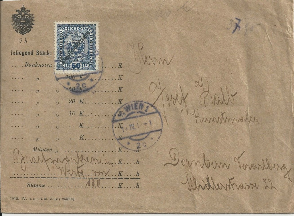Inflation in Österreich - Belege - 1918 bis 1925 - Seite 30 Bild1180