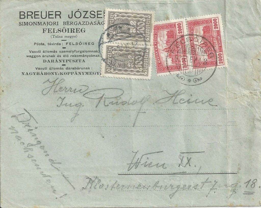 Osterreich - Inflation in Österreich - Belege - 1918 bis 1925 - Seite 30 Bild1184