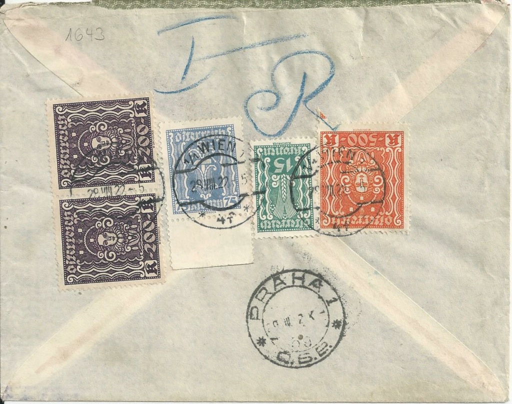 Osterreich - Inflation in Österreich - Belege - 1918 bis 1925 - Seite 30 Bild1257