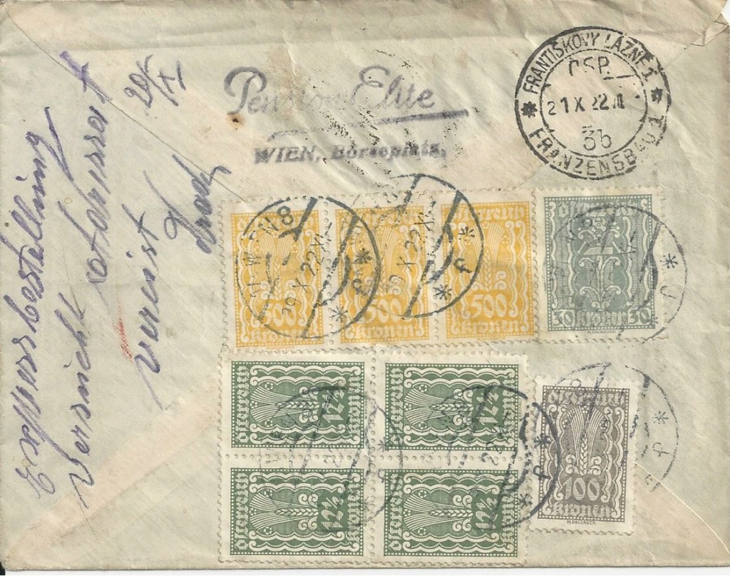 Inflation in Österreich - Belege - 1918 bis 1925 - Seite 31 Bild1406