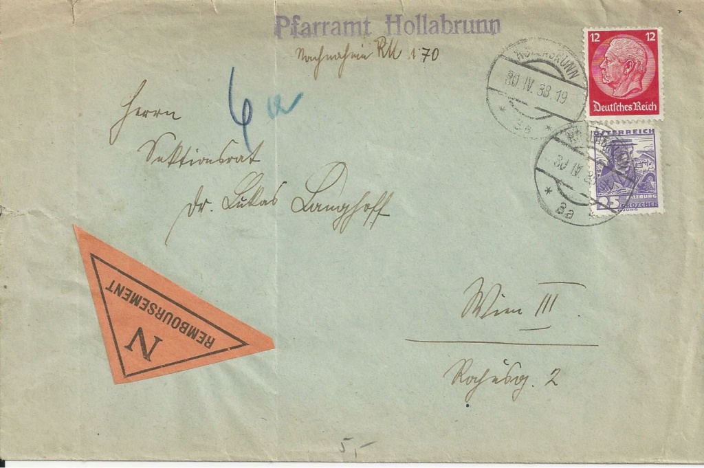 flugpost - Österreich im III. Reich (Ostmark) Belege - Seite 36 Bild1467