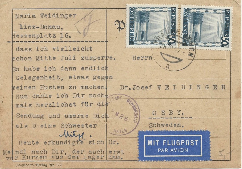  - Sammlung Bedarfsbriefe Österreich ab 1945 - Seite 20 Bild1521