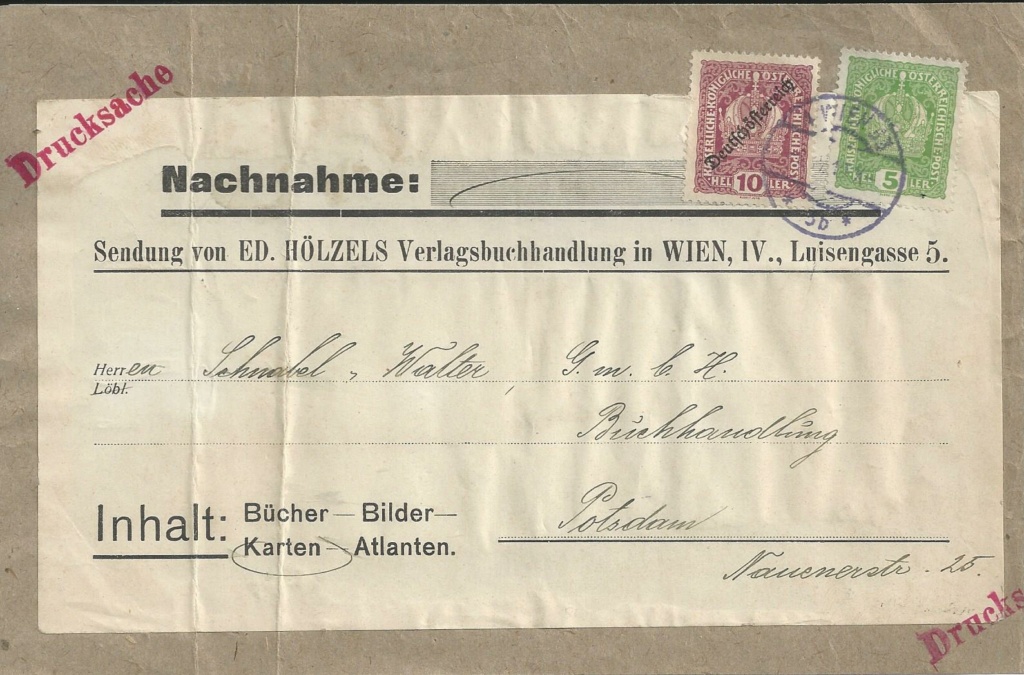 Inflation in Österreich - Belege - 1918 bis 1925 - Seite 29 Bild336