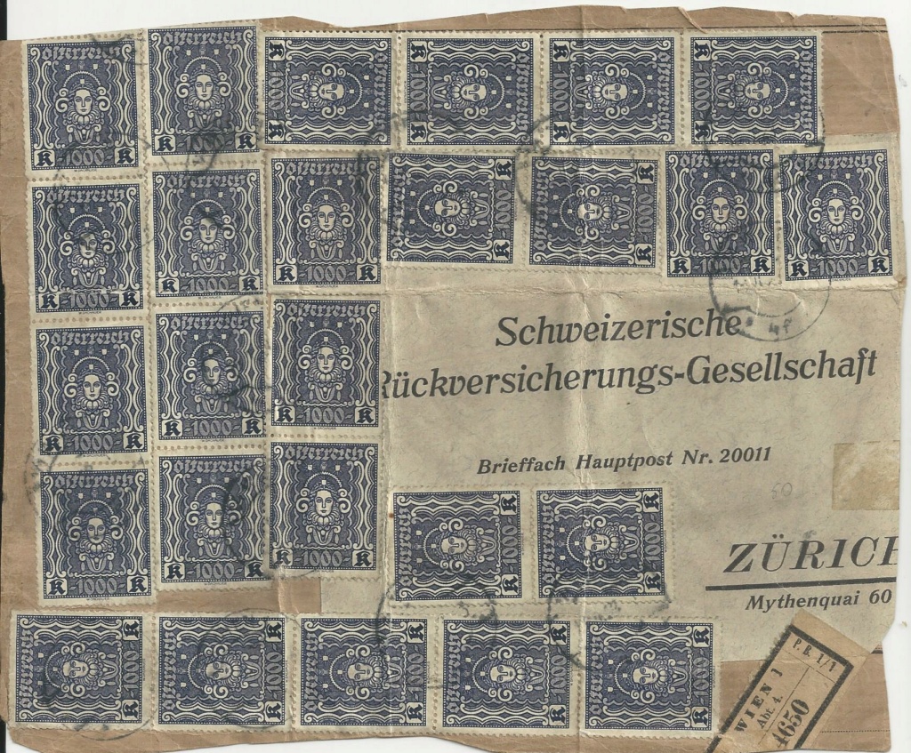 Osterreich - Inflation in Österreich - Belege - 1918 bis 1925 - Seite 30 Bild363