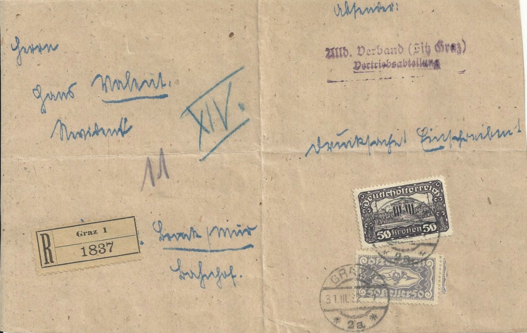 Inflation in Österreich - Belege - 1918 bis 1925 - Seite 30 Bild394