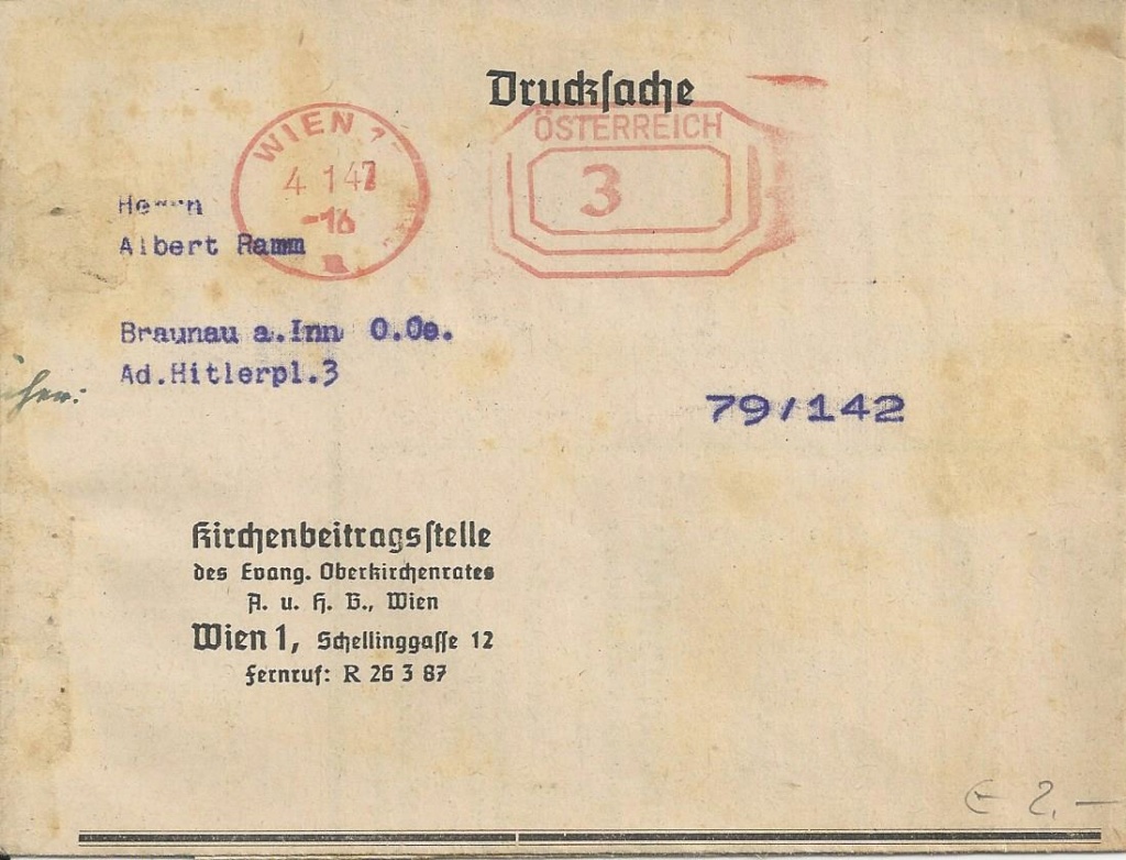 Österreichische Absenderfreistempel Bild43