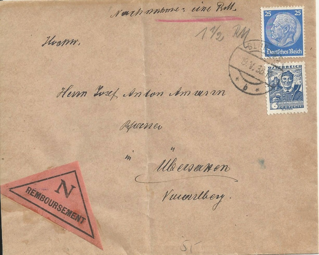 wien - Österreich im III. Reich (Ostmark) Belege - Seite 36 Bild474